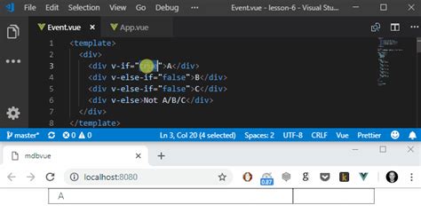 vue else if|vue if statement.